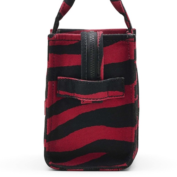 Marc Jacobs The Small Canvas Tote - Siren/Black Zebra Print - Picture 3 of 6
